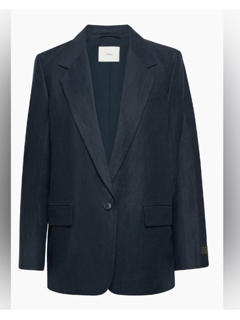 Wilfred Generation Blazer in CruiseLinen Navy Blue s12